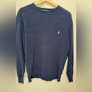 Polo by Ralph Lauren Men's Navy Crewneck Sweater